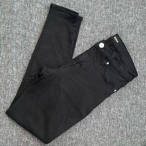 Hudson Natalie Super Skinny Designer Denim | Faded Black | Size 28
